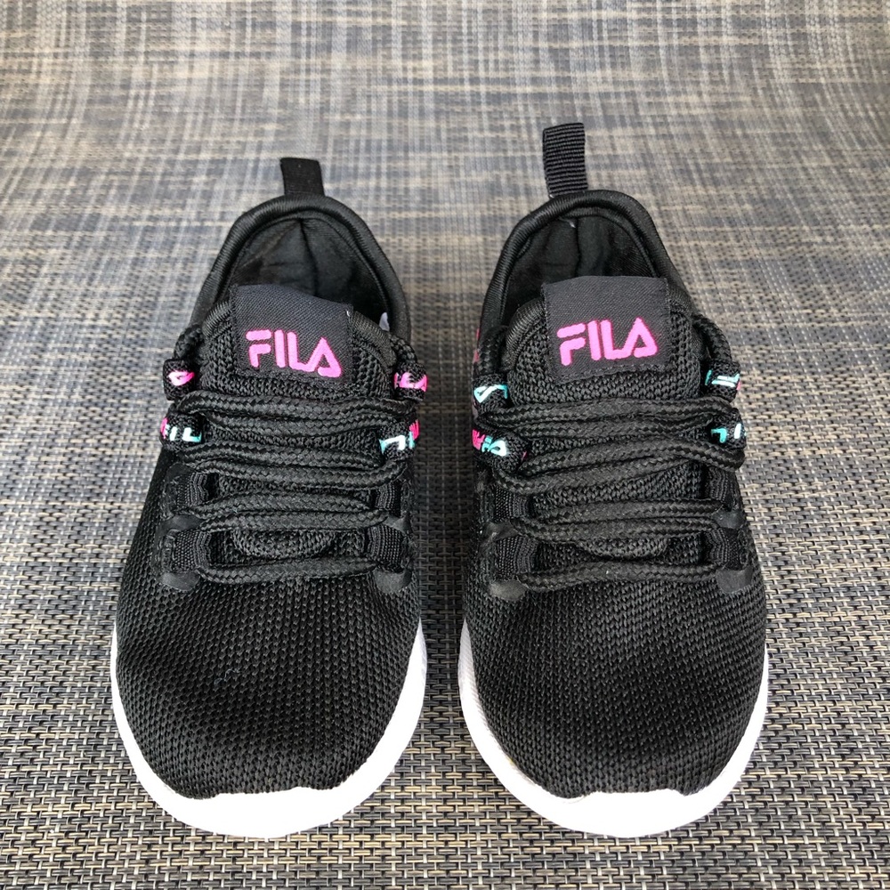 Fila Kids Lightspin Active Sneakers Shoes Toddler Girls size 6 - Picture 3 of 12